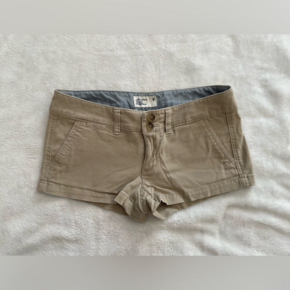 Women's Tan Shorts - Picture 1 of 7